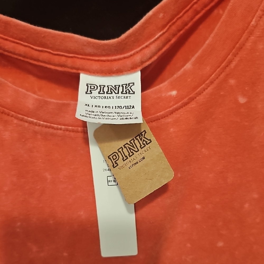 PINK Victoria's Secret Pink Ruched‎ Tank Top - Picture 2 of 7